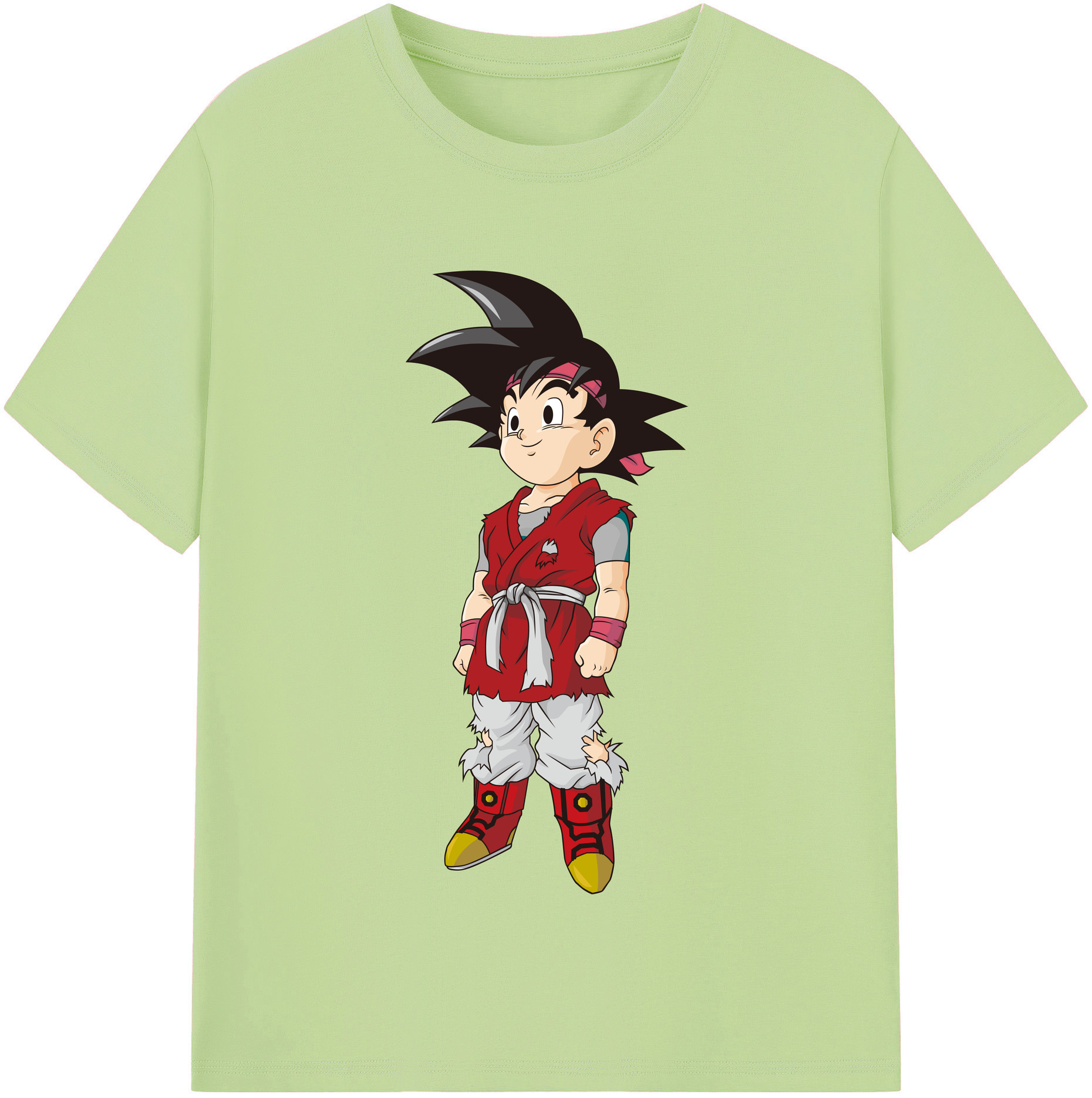 （画像用） ドラゴンボール 孫悟空（そん ごくう）Son Goku カカロット DRAGON BALL Kakarotto 綿100％半袖Tシャツ（フロントプリント）